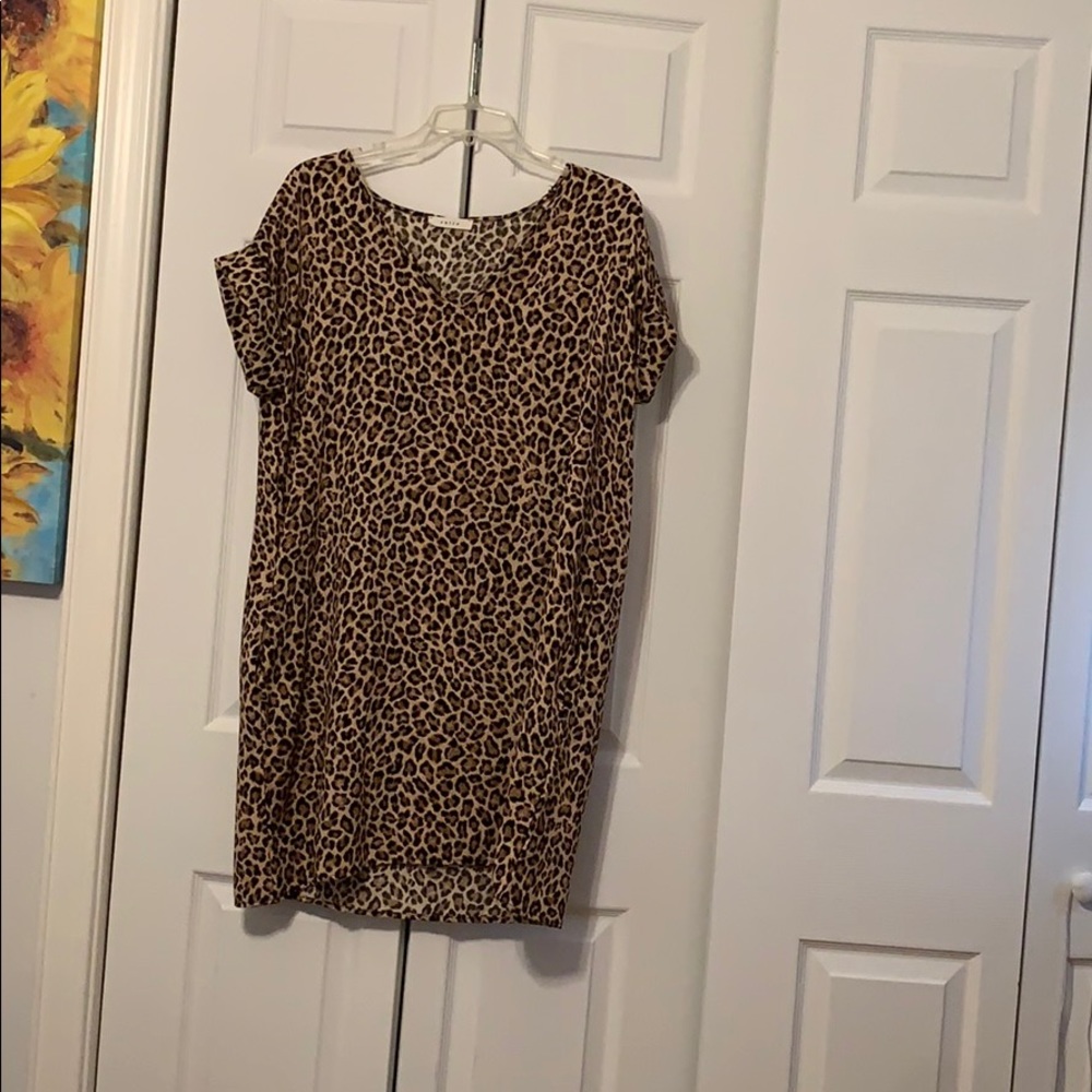 print midi dress